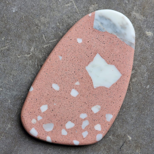 Large Hotstone - Pink XL marble