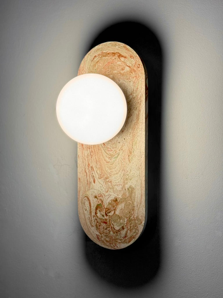 Exposed Pill wall light